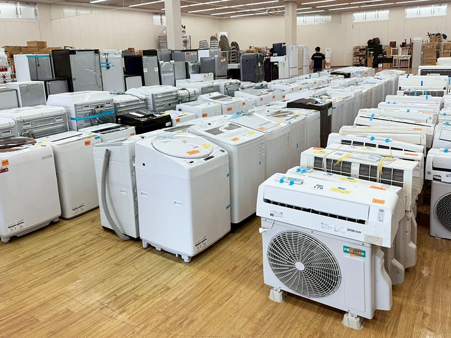 オークション待ちの出品商品（白物家電）